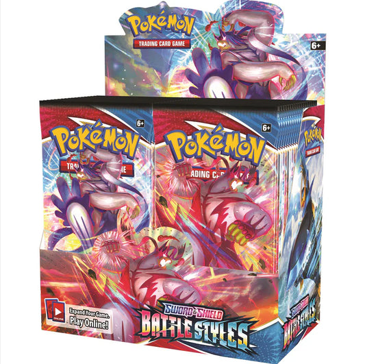 Pokémon Sword and Shield Battle Styles Booster Box