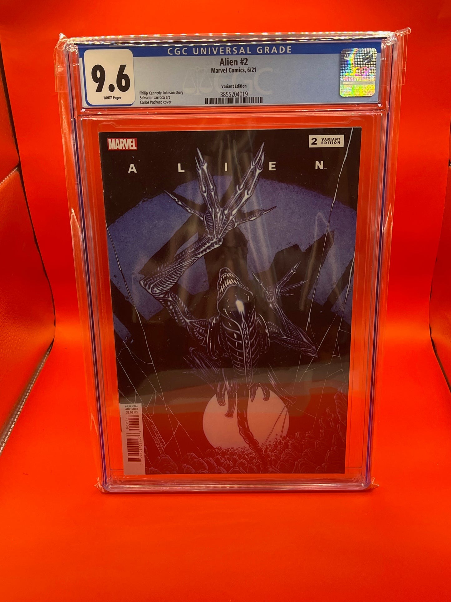 Marvel Alien number 2 CGC 9.6