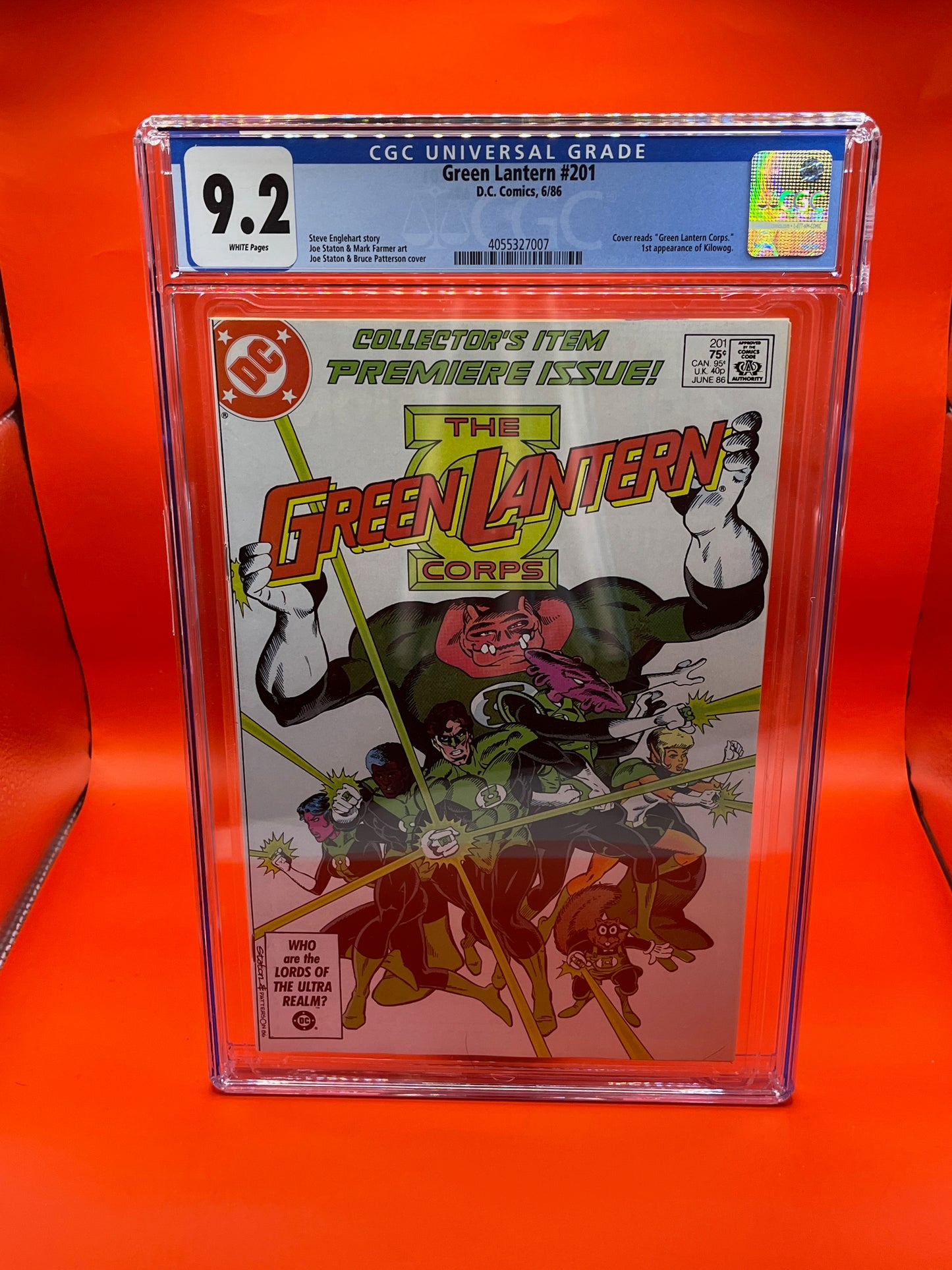 The Green Lantern Corps 201 Slabbed Comics