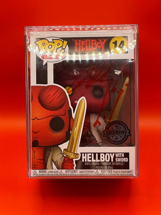 Signed Hellboy by Ron Pearlman