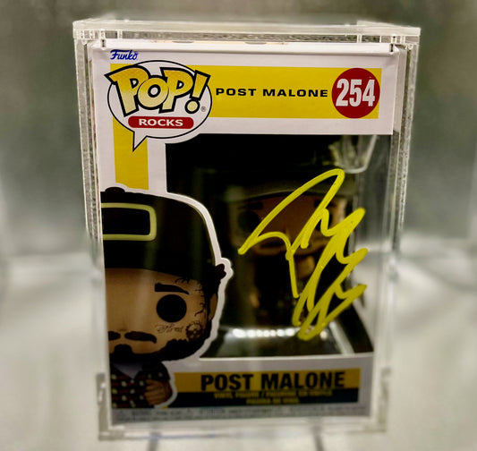 Signed Post Malone Funko Pop