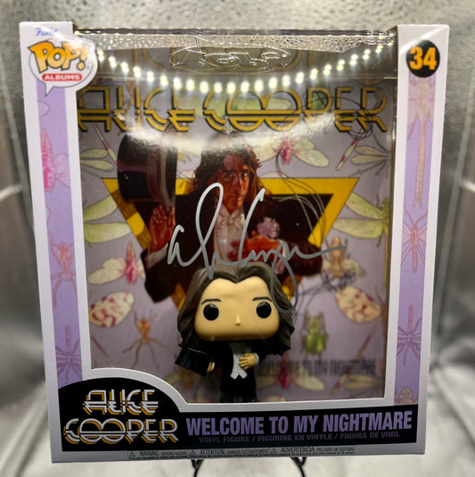 Signed Alice Cooper Funko Pop