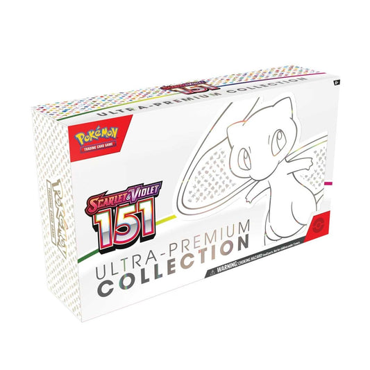 The Pokémon TCG: Scarlet & Violet—151 Ultra-Premium Collection includes: