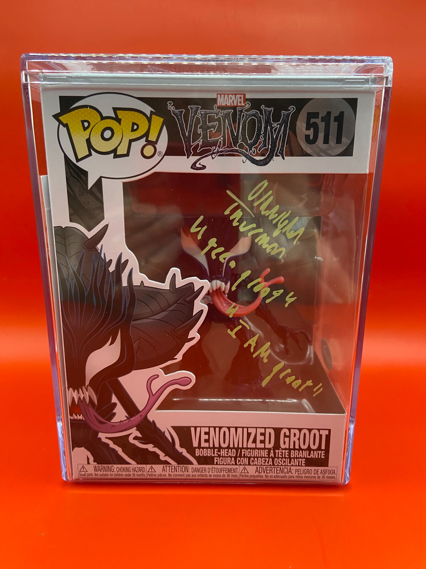 Signed Venomized Groot by Olaniyan Thurman