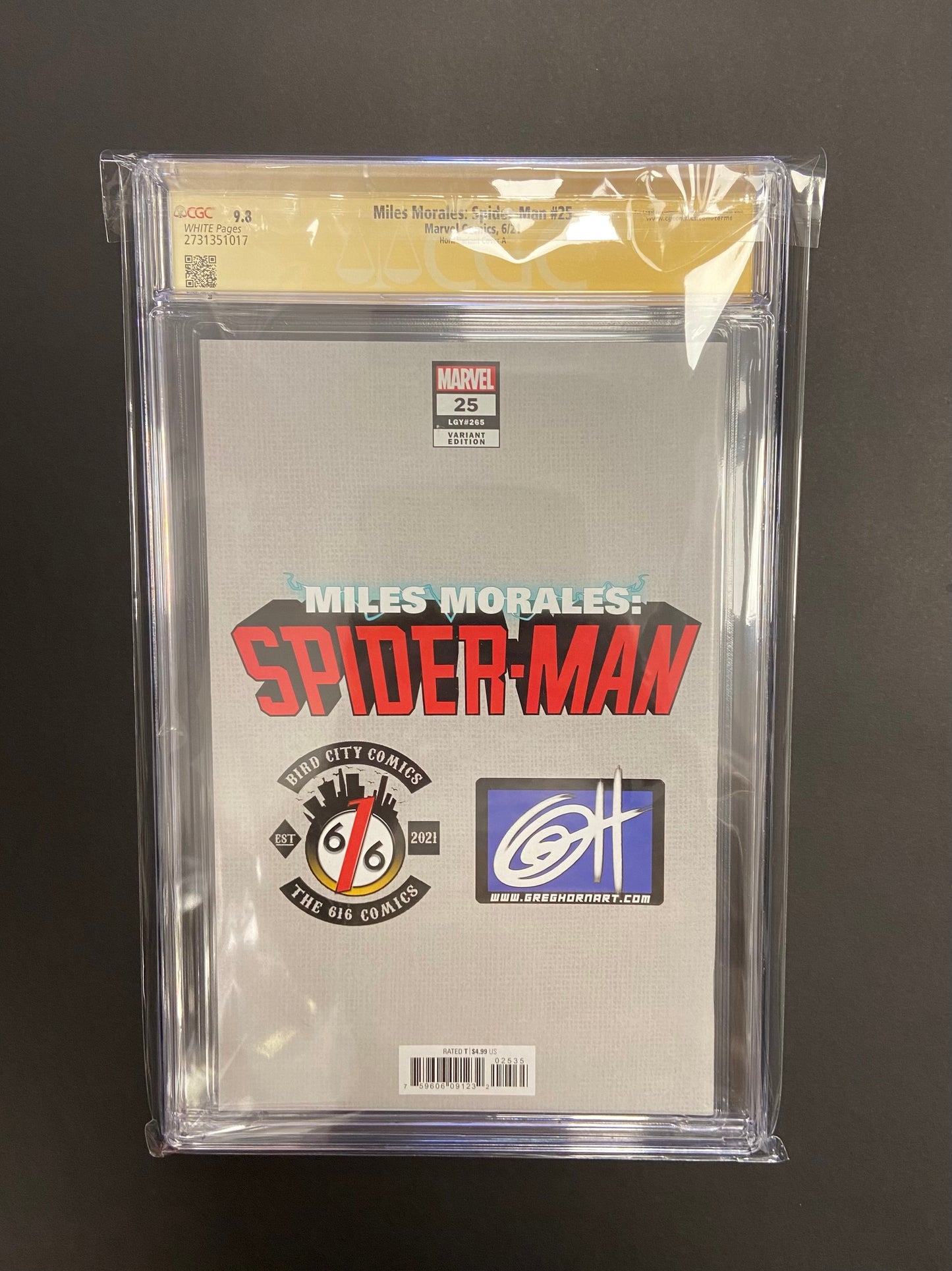 Amazing Spider-Man Miles Morales 25 CGC 9.8