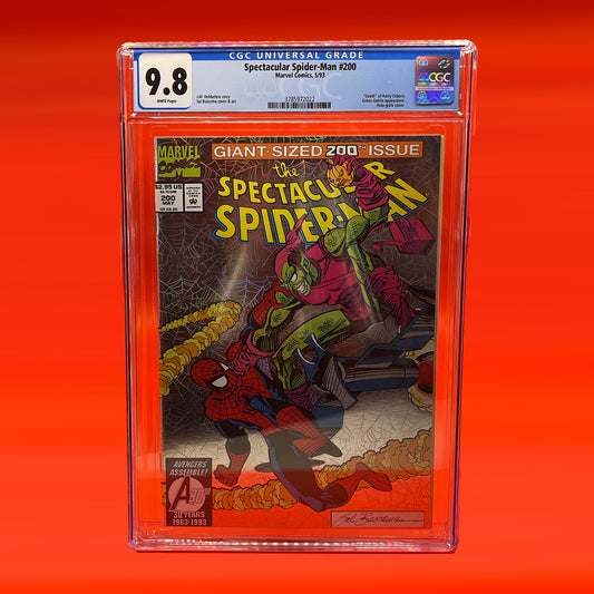 Marvel The Spectacular Spiderman Giant Sized 200 issue CGC 9.8