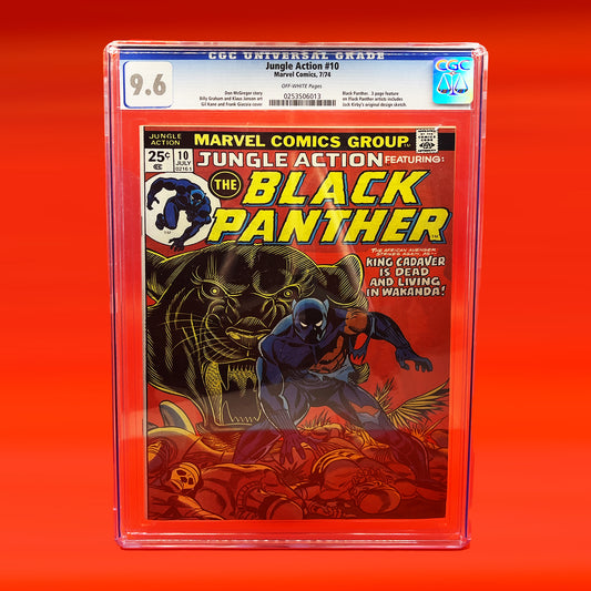 Marvel Black Panther 10 Jungle Action CGC 9.6