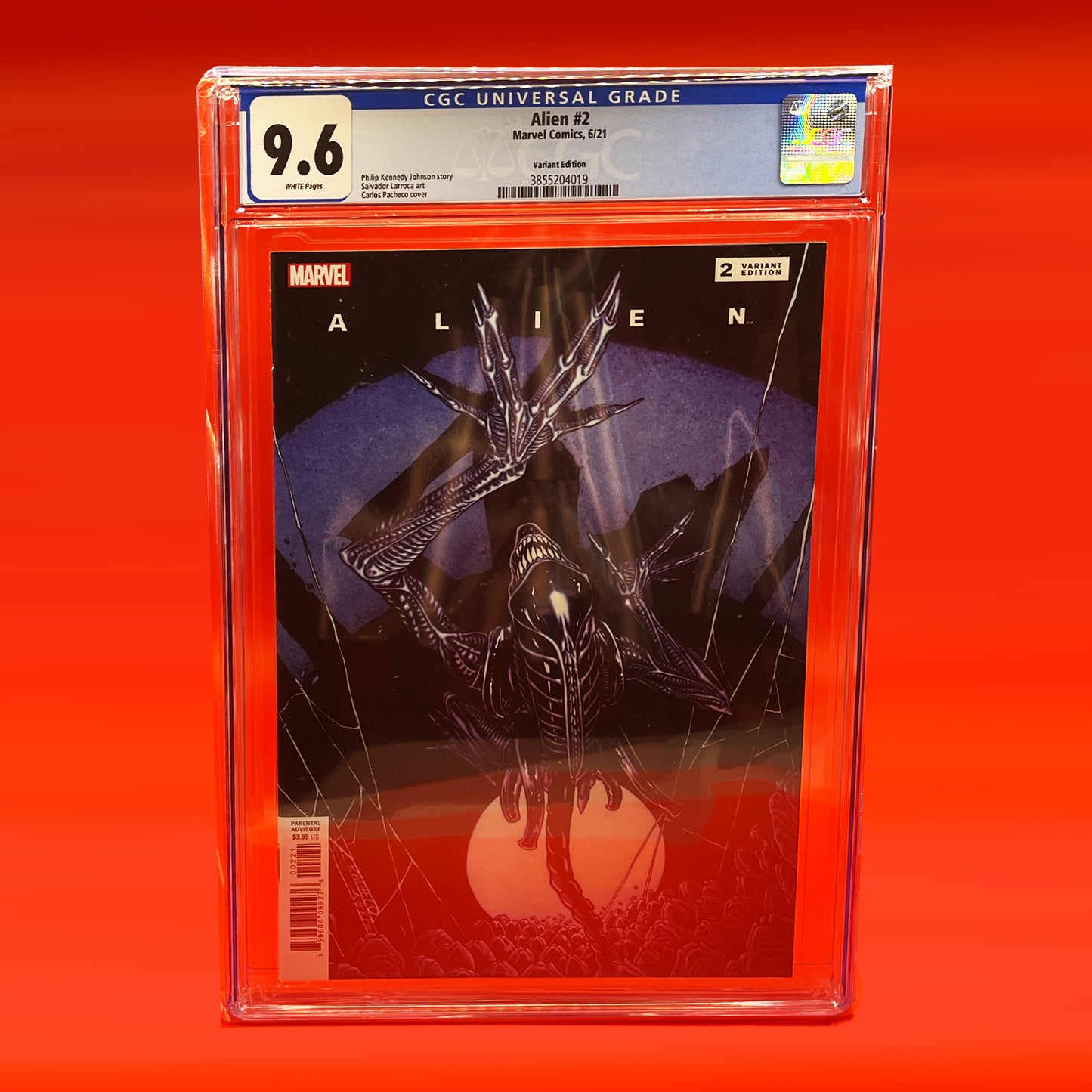 Marvel Alien number 2 CGC 9.6