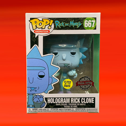 Funko Hologram Rick Clone