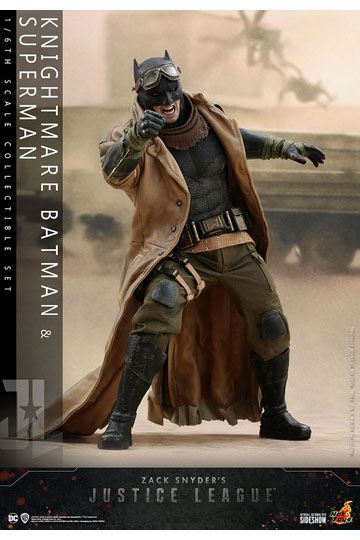 Zack Snyder's Justice League Action Figure 2-Pack 1/6 Knightmare Batman Hot Toys