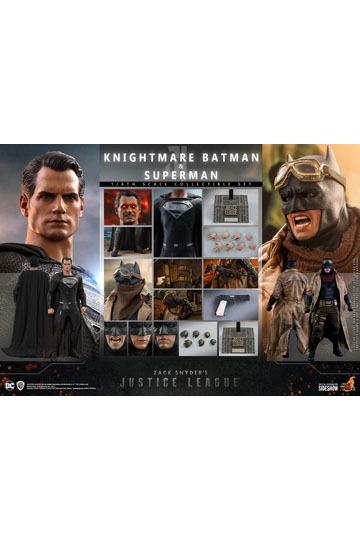 Zack Snyder's Justice League Action Figure 2-Pack 1/6 Knightmare Batman Hot Toys