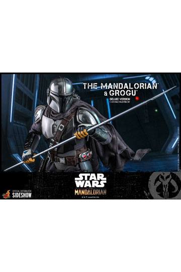 Star Wars HOT TOY The Mandalorian Action Figure 2-Pack 1/6 The Mandalorian & Grogu