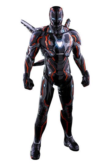 Avengers: Infinity War Action Figure 1/6 Iron Man Neon Tech 4.0 HOT TOYS