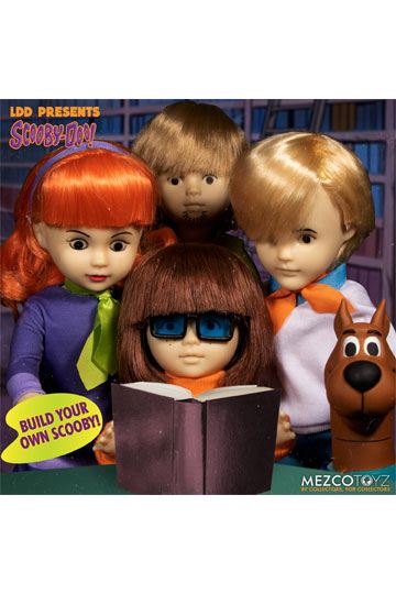 Scooby-Doo & Mystery Inc Build A Figure Living Dead Dolls 25 cm Daphne & Shaggy Assortment