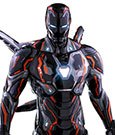 Avengers: Infinity War Action Figure 1/6 Iron Man Neon Tech 4.0 HOT TOYS