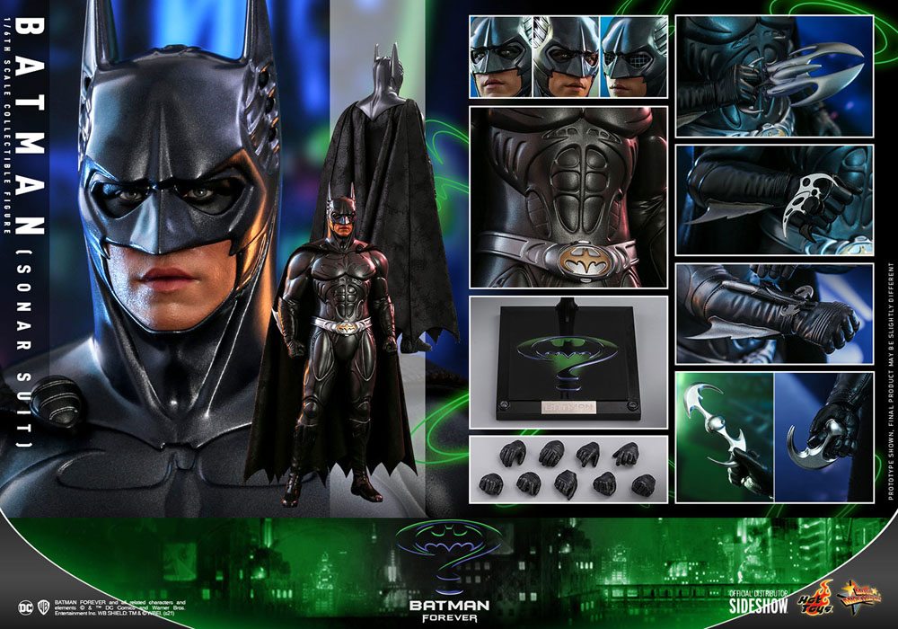 Batman Forever Movie Masterpiece Action Figure 1/6 Batman (Sonar Suit) HOT TOYS