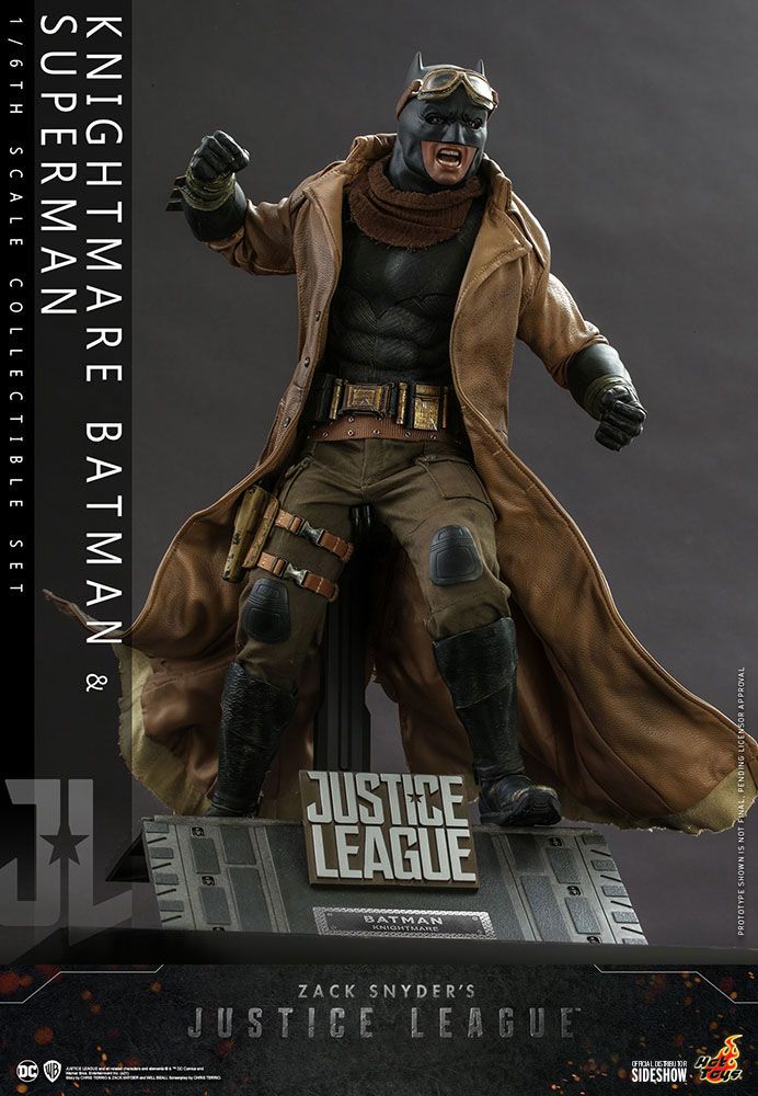 Zack Snyder's Justice League Action Figure 2-Pack 1/6 Knightmare Batman Hot Toys