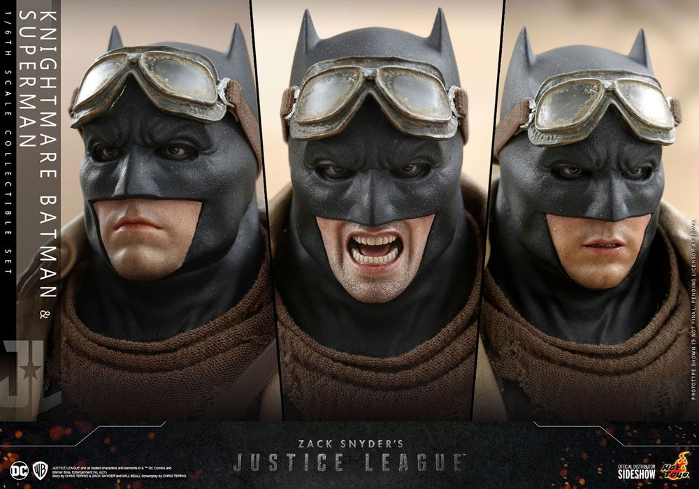 Zack Snyder's Justice League Action Figure 2-Pack 1/6 Knightmare Batman Hot Toys