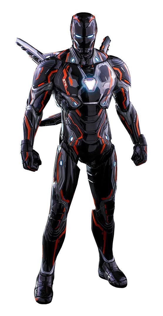 Avengers: Infinity War Action Figure 1/6 Iron Man Neon Tech 4.0 HOT TOYS